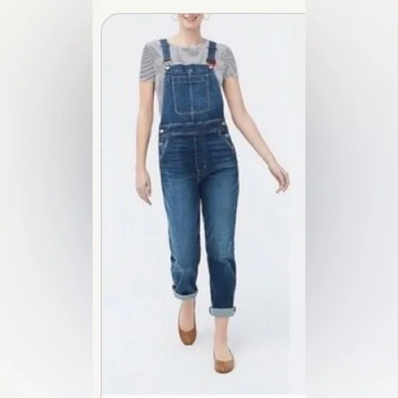 Jc .crew woman’s denim overalls - Picture 2 of 10